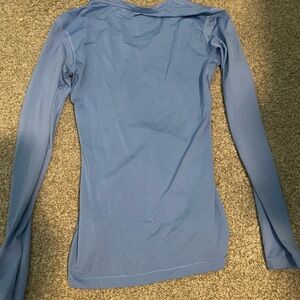 Women's Nike Blue Long Sleeve Top